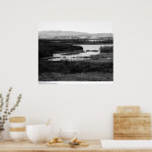 Campus from across Wildlife Pool, Irvine, 1967 Poster (Keuken)