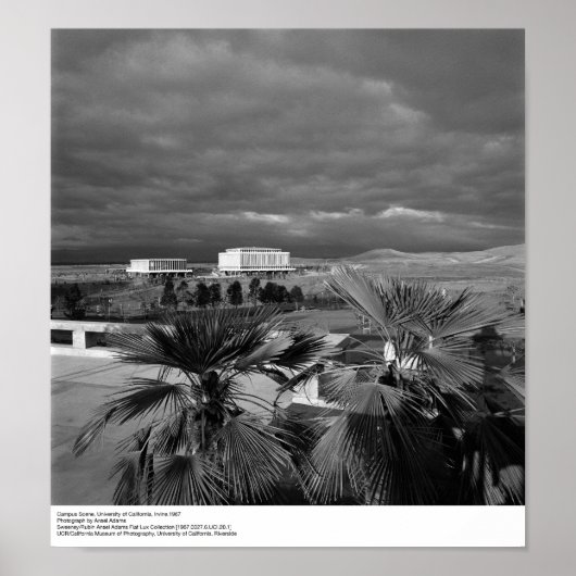 Campus Scene, UC Irvine, 1967 Poster (Voorkant)