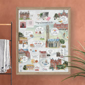 Campus Survival Guide | Grappig College Student Gi Poster