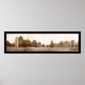 Campus Vassar College Foto 1912 Poster (Voorkant)
