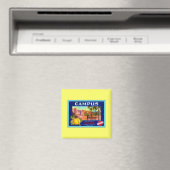 Campusmerk citroenen ~ fruitkratlabel magneet (Insitu (Vaatwasser))