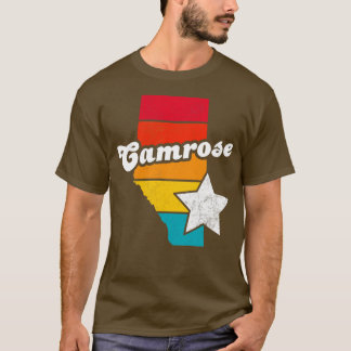 Camrose Alberta Canada Vintage Verdrietig Souvenir T-shirt