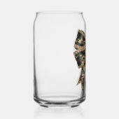 camuflash boog met roze  blikvorm glas (Rechts)