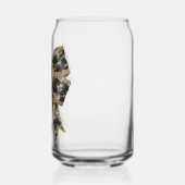 camuflash boog met roze  blikvorm glas (Links)
