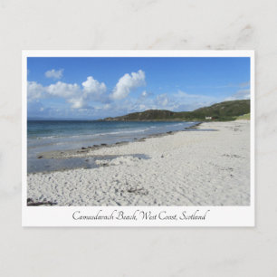 Camusdarach Beach, Arisaig, Schotland Briefkaart