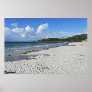Camusdarach Beach, Arisaig, Schotland Poster