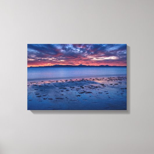 Camusdarach-strand Arisaig  Canvas Afdruk (Voorkant)