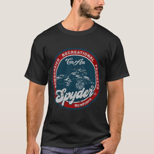 Can-Am Spyder Retro Classic T-Shirt (Voorkant)