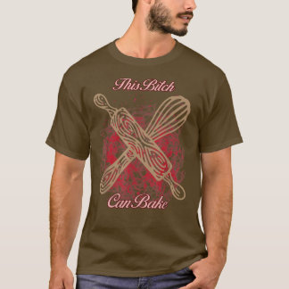 Can Bake Girl houdt van het baken van grappige nie T-shirt