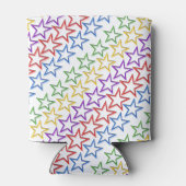 Can/Bottle Cooler - Rijen van kleine gekleurde ste (Achterkant)