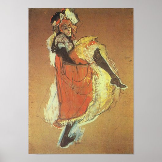 Can by Toulouse-Lautrec Poster (Voorkant)