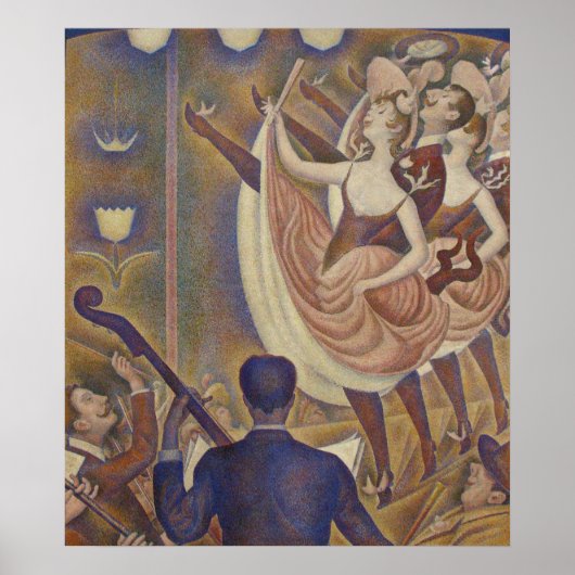 Can-Can Dance, 1890, blz Poster (Voorkant)