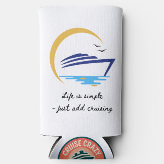 Can cooler: Life Is Simple - Just Add Cruising Seltzer Blikjeskoeler
