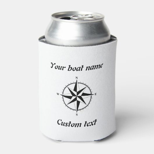 Can Cooler with a nautical design (Blikje Voorkant)