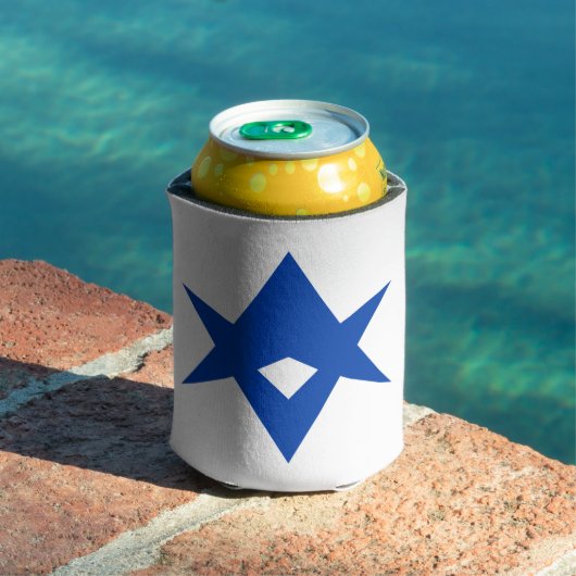 Can Cooler with flag of Toyota City, Japan (Insitu Zwembad)