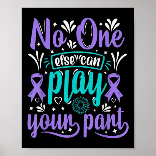 Can Ever Play Your Part Suicide Prevention Awarene Poster (Voorkant)