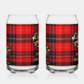 Can glas with a fun fish (Rechts)