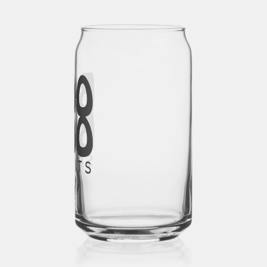 Can Glass : HALLOWEEN Boo Boo Spirits Blikvorm Glas (Links)