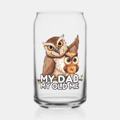 Can Glass: Mijn vader mijn oude ik Blikvorm Glas (Voorkant)