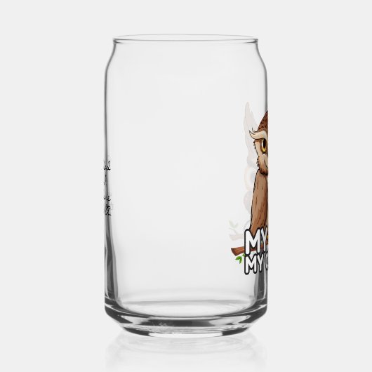 Can Glass: Mijn vader mijn oude ik Blikvorm Glas (Rechts)