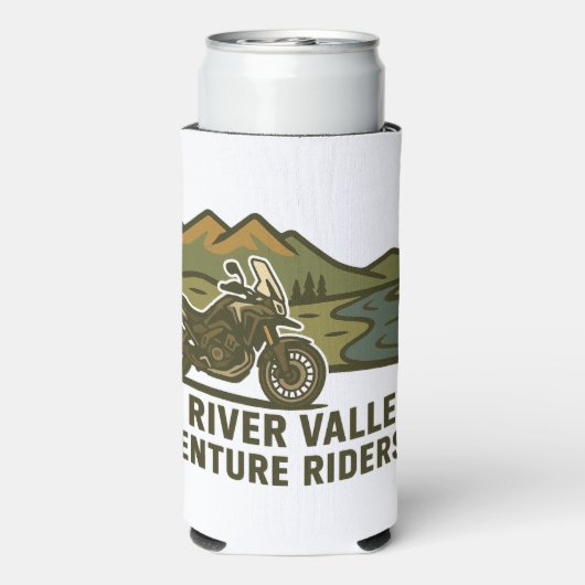 Can Holder - NRV Adventure Riders Seltzer Blikjeskoeler (Seltzer Achterkant)