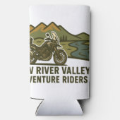 Can Holder - NRV Adventure Riders Seltzer Blikjeskoeler (Achterkant)