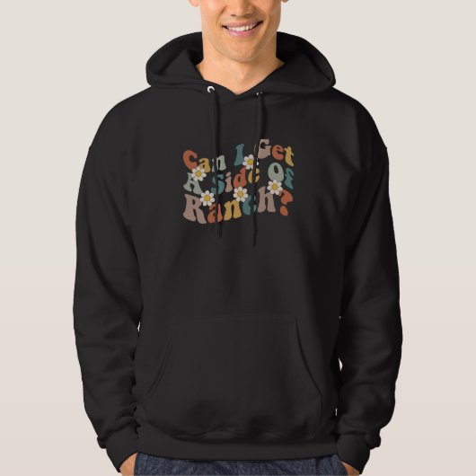 Can I Get A Side Of Ranch Trendy Sarcasm Quotes Hoodie (Voorkant)