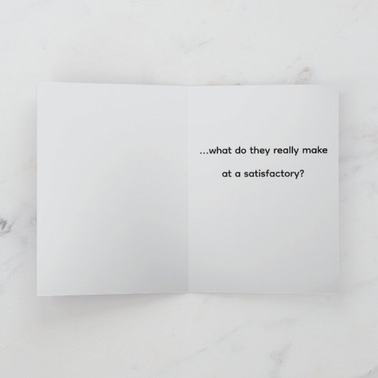 Can I just ask... Folded Greeting Card Kaart (Binnen)