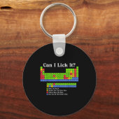 Can I Lick It Periodic Table Chart Science Teacher Sleutelhanger (Voorkant)