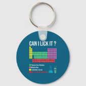 Can I Lick It Periodic Table Chart Science Teacher Sleutelhanger (Voorkant)