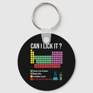 Can I Lick It Periodic Table Chart Science Teacher Sleutelhanger