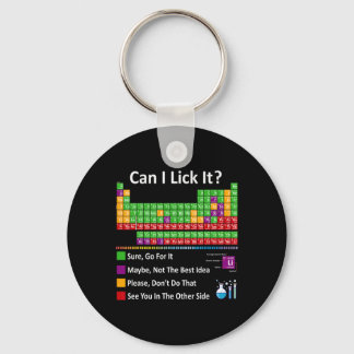Can I Lick It Periodic Table Chart Science Teacher Sleutelhanger