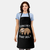 Can i pet that dog funny sloth for animal lover me schort (Gedragen)
