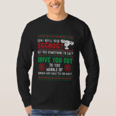 Can I Refill Your Eggnog   Ugly Christmas Holidays T-shirt (Voorkant)