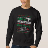Can I Refill Your Eggnog  Ugly Christmas Pajama Trui (Voorkant)