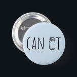 Can It Vintage Glass Jar Canning Season Ronde Button 5,7 Cm<br><div class="desc">Can it design with a vintage glass jar for DIY or canning season is part of a collection and is available in more styles</div>