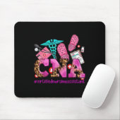 Can Pink Ribbon Borstkanker Awareness Warrior Su Muismat (Met muis)