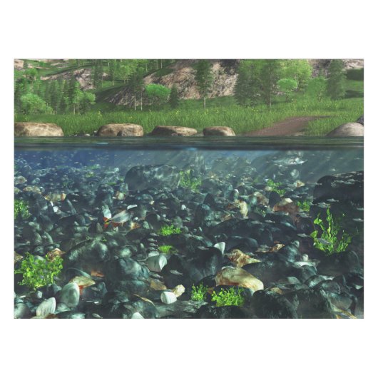 Can River tafelkleed (Voorkant (Horizontaal))