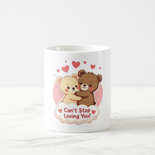 Can’t Stop Loving You Cute Valentine Mug Koffiemok (Center)