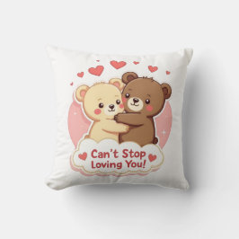 Can’t Stop Loving You Cute Valentine Pillow Kussen