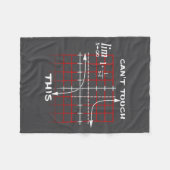 Can T Touch This Equation Math Funny Gift Fleece Deken (Voorkant (Horizontaal))