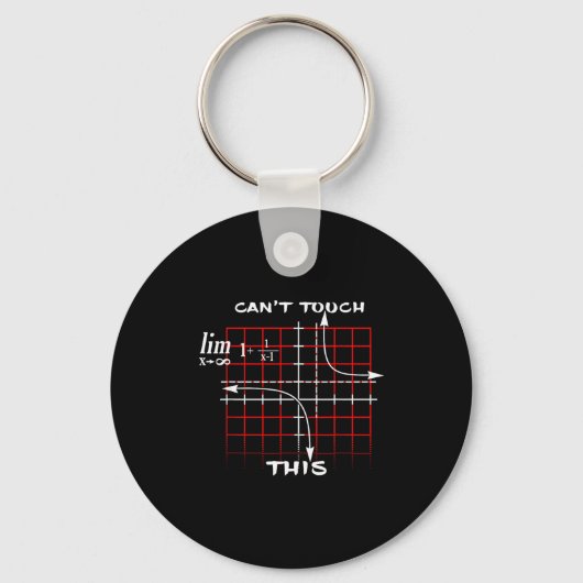 Can T Touch This Equation Math Funny Gift  Sleutelhanger (Voorkant)
