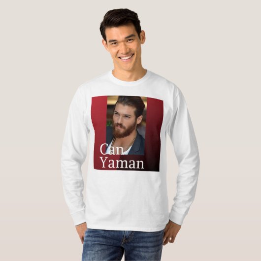 Can Yaman T-shirt (Voorkant volledig)