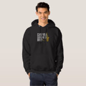 Can You Even Reed, Bro Funny Saxophone Player Reed Hoodie (Voorkant volledig)