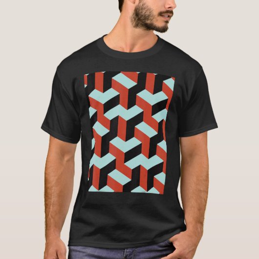 Can You Get Through This Maze Black T-shirt (Voorkant)