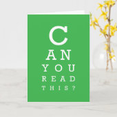 Can you read this? kaart (Gele Bloem)
