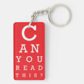 Can you read this? sleutelhanger (achterkant)
