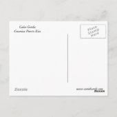 Caña Gorda Guanica Briefkaart (Achterkant)