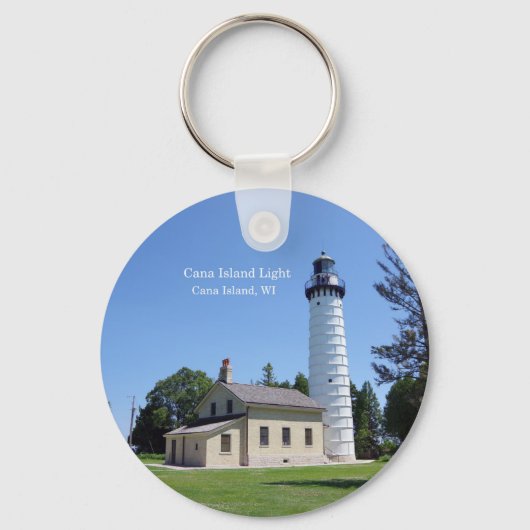Cana Island Light key chain Sleutelhanger (Voorkant)
