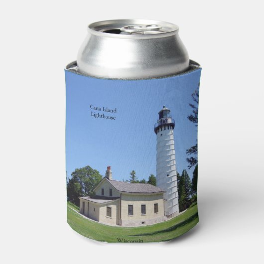 Cana Island Light koelbox Blikjeskoeler (Blikje Voorkant)